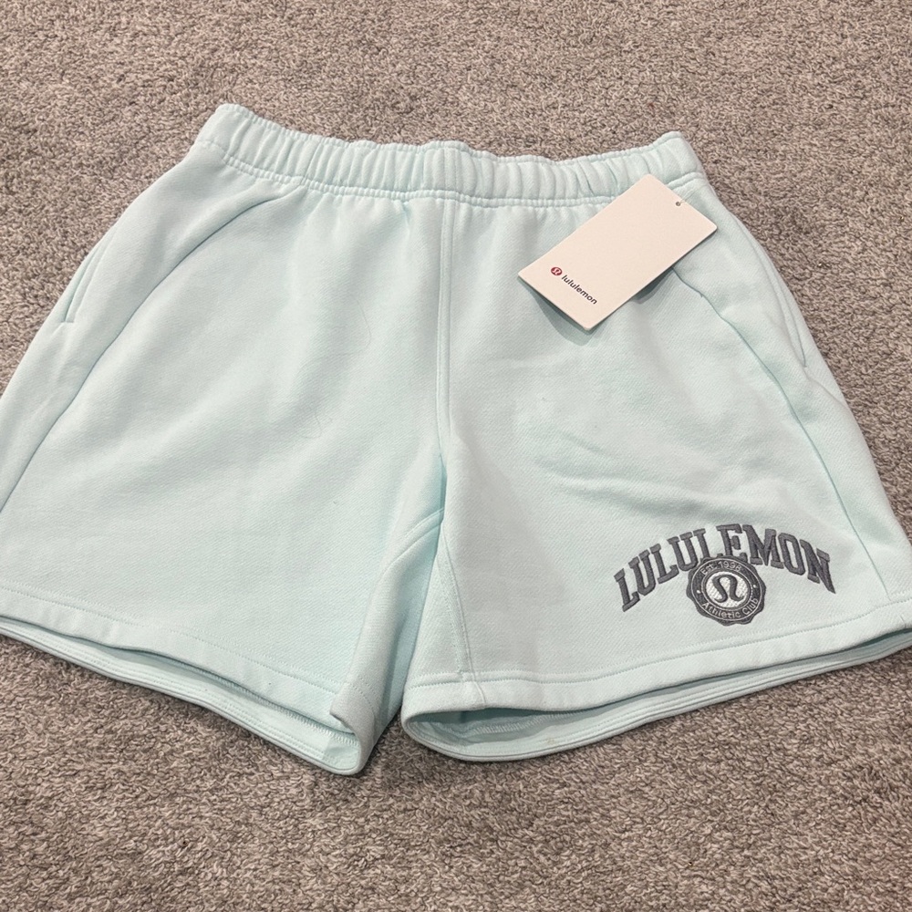 lululemon athletica Women's Soft Blue Athletic Shorts